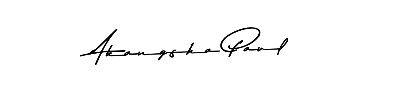 Also You can easily find your signature by using the search form. We will create Akangsha Paul name handwritten signature images for you free of cost using Asem Kandis PERSONAL USE sign style. Akangsha Paul signature style 9 images and pictures png