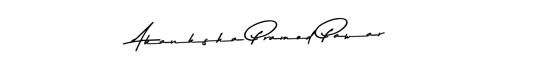 Use a signature maker to create a handwritten signature online. With this signature software, you can design (Asem Kandis PERSONAL USE) your own signature for name Akanksha Pramod Pawar. Akanksha Pramod Pawar signature style 9 images and pictures png