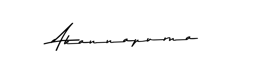 Design your own signature with our free online signature maker. With this signature software, you can create a handwritten (Asem Kandis PERSONAL USE) signature for name Akannapurna. Akannapurna signature style 9 images and pictures png