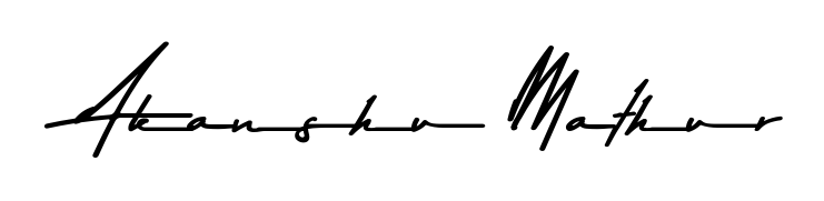Download transparent PNG signature for name Akanshu Mathur styled with Asem Kandis PERSONAL USE font. Ready to paste directly into PDF and Word agreements. Akanshu Mathur signature style 9 images and pictures png