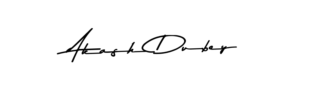 Akash Dubey stylish signature style. Best Handwritten Sign (Asem Kandis PERSONAL USE) for my name. Handwritten Signature Collection Ideas for my name Akash Dubey. Akash Dubey signature style 9 images and pictures png