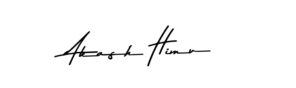 Akash Himu stylish signature style. Best Handwritten Sign (Asem Kandis PERSONAL USE) for my name. Handwritten Signature Collection Ideas for my name Akash Himu. Akash Himu signature style 9 images and pictures png