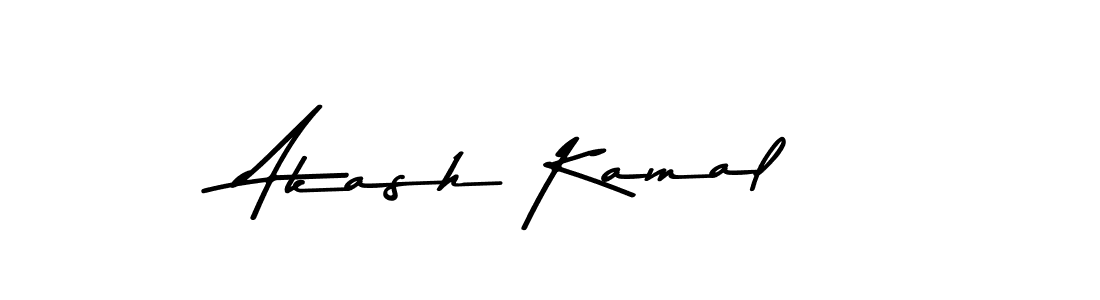 Design your own signature with our free online signature maker. With this signature software, you can create a handwritten (Asem Kandis PERSONAL USE) signature for name Akash Kamal. Akash Kamal signature style 9 images and pictures png