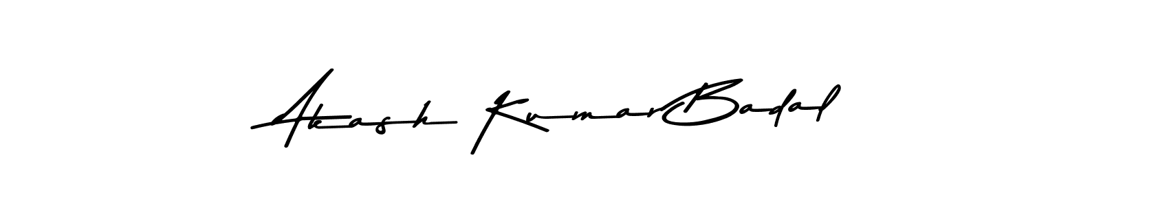 Design your own signature with our free online signature maker. With this signature software, you can create a handwritten (Asem Kandis PERSONAL USE) signature for name Akash Kumar Badal. Akash Kumar Badal signature style 9 images and pictures png