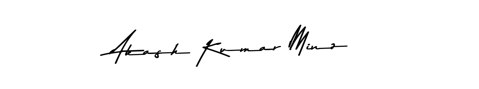 Make a beautiful signature design for name Akash Kumar Minz. Use this online signature maker to create a handwritten signature for free. Akash Kumar Minz signature style 9 images and pictures png