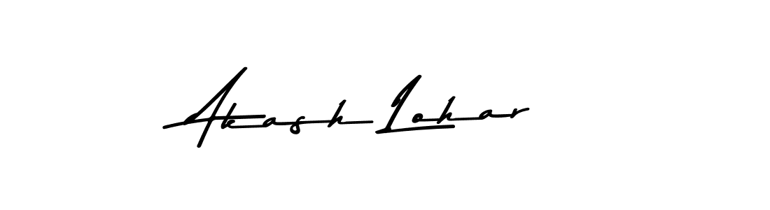 Make a beautiful signature design for name Akash Lohar. With this signature (Asem Kandis PERSONAL USE) style, you can create a handwritten signature for free. Akash Lohar signature style 9 images and pictures png