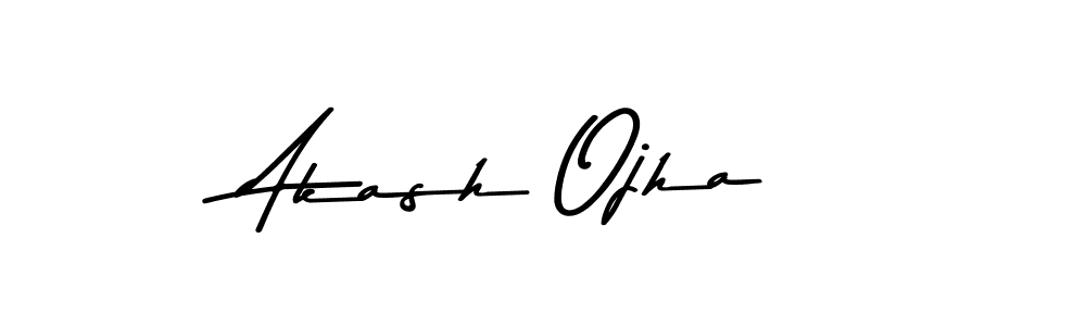 Make a beautiful signature design for name Akash Ojha. Use this online signature maker to create a handwritten signature for free. Akash Ojha signature style 9 images and pictures png