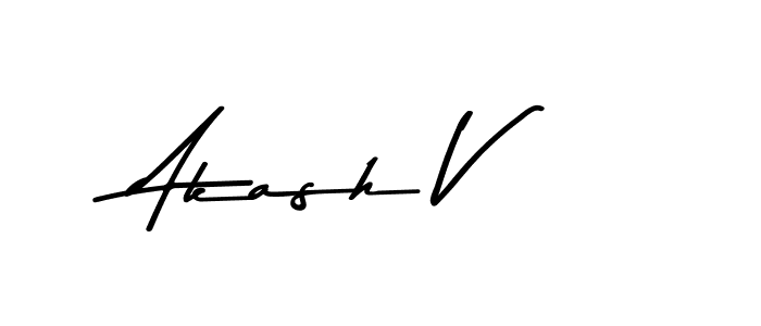 Make a beautiful signature design for name Akash V. Use this online signature maker to create a handwritten signature for free. Akash V signature style 9 images and pictures png