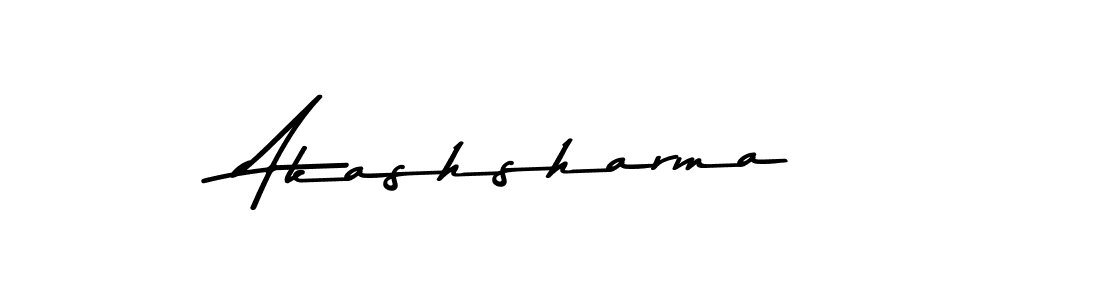 How to make Akashsharma signature? Asem Kandis PERSONAL USE is a professional autograph style. Create handwritten signature for Akashsharma name. Akashsharma signature style 9 images and pictures png