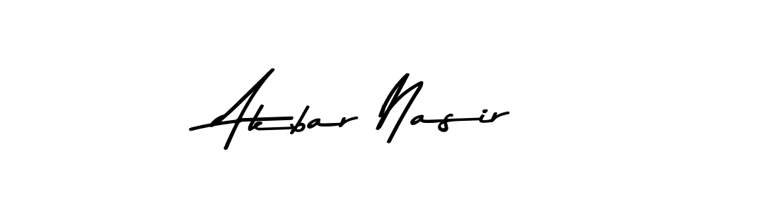 Also You can easily find your signature by using the search form. We will create Akbar Nasir name handwritten signature images for you free of cost using Asem Kandis PERSONAL USE sign style. Akbar Nasir signature style 9 images and pictures png
