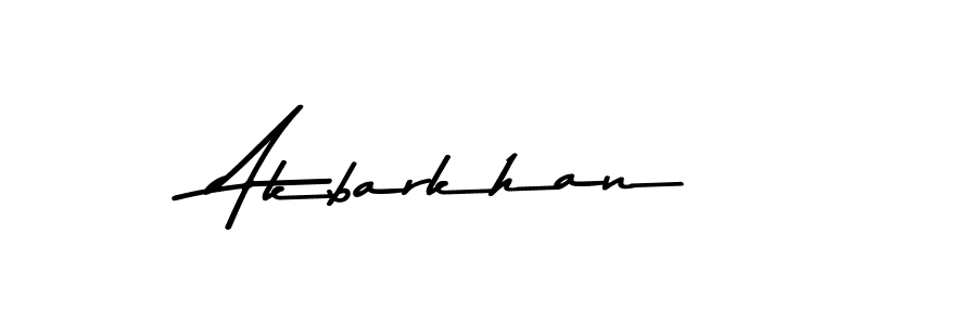 Akbarkhan stylish signature style. Best Handwritten Sign (Asem Kandis PERSONAL USE) for my name. Handwritten Signature Collection Ideas for my name Akbarkhan. Akbarkhan signature style 9 images and pictures png