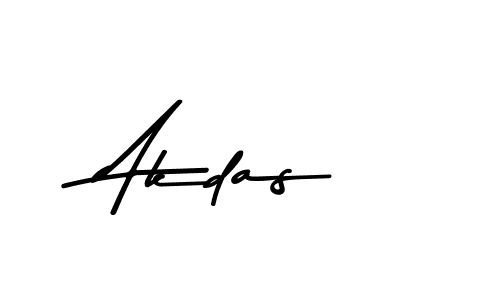 Make a beautiful signature design for name Akdas. With this signature (Asem Kandis PERSONAL USE) style, you can create a handwritten signature for free. Akdas signature style 9 images and pictures png