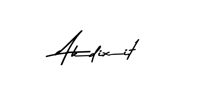 Design your own signature with our free online signature maker. With this signature software, you can create a handwritten (Asem Kandis PERSONAL USE) signature for name Akdixit. Akdixit signature style 9 images and pictures png