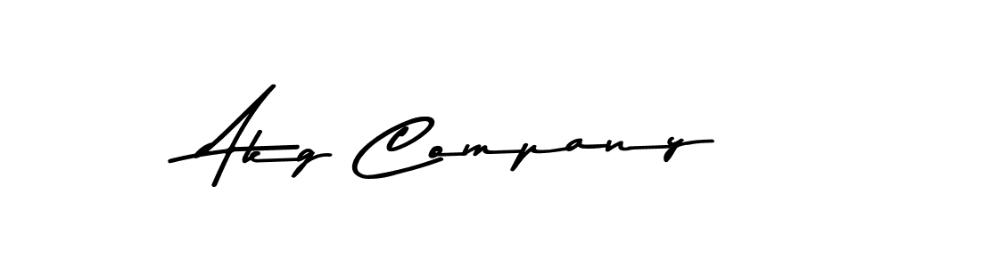 Make a beautiful signature design for name Akg Company. With this signature (Asem Kandis PERSONAL USE) style, you can create a handwritten signature for free. Akg Company signature style 9 images and pictures png