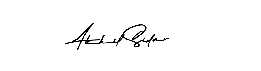 Here are the top 10 professional signature styles for the name Akhil Sidar. These are the best autograph styles you can use for your name. Akhil Sidar signature style 9 images and pictures png