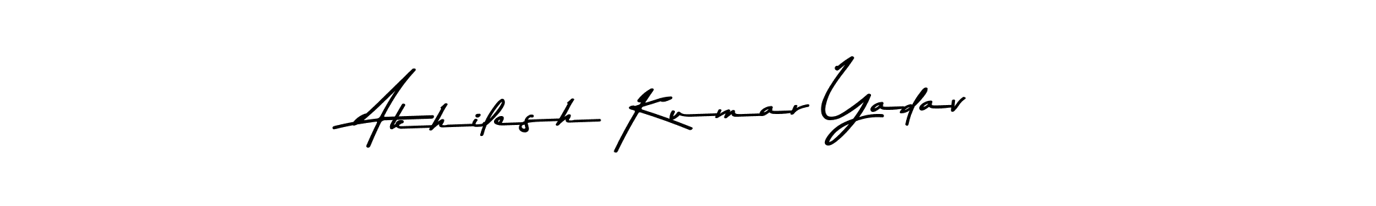 The best way (Asem Kandis PERSONAL USE) to make a short signature is to pick only two or three words in your name. The name Akhilesh Kumar Yadav include a total of six letters. For converting this name. Akhilesh Kumar Yadav signature style 9 images and pictures png