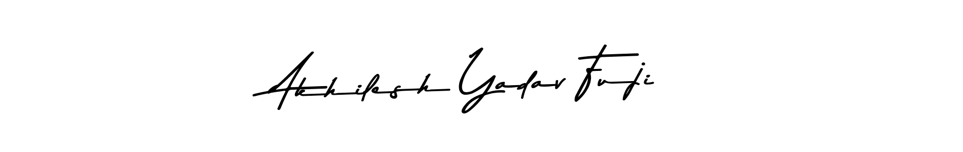 Asem Kandis PERSONAL USE is a professional signature style that is perfect for those who want to add a touch of class to their signature. It is also a great choice for those who want to make their signature more unique. Get Akhilesh Yadav Fuji name to fancy signature for free. Akhilesh Yadav Fuji signature style 9 images and pictures png