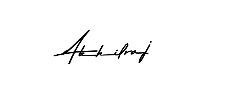 Akhilraj stylish signature style. Best Handwritten Sign (Asem Kandis PERSONAL USE) for my name. Handwritten Signature Collection Ideas for my name Akhilraj. Akhilraj signature style 9 images and pictures png