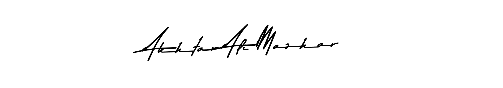 Here are the top 10 professional signature styles for the name Akhtar Ali Mazhar. These are the best autograph styles you can use for your name. Akhtar Ali Mazhar signature style 9 images and pictures png