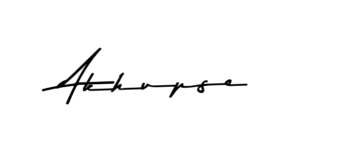 Here are the top 10 professional signature styles for the name Akhupse. These are the best autograph styles you can use for your name. Akhupse signature style 9 images and pictures png