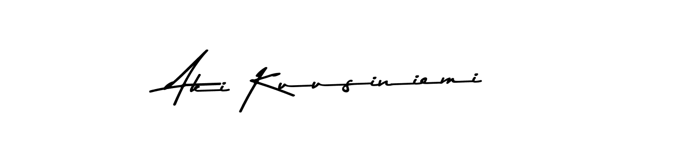 Once you've used our free online signature maker to create your best signature Asem Kandis PERSONAL USE style, it's time to enjoy all of the benefits that Aki Kuusiniemi name signing documents. Aki Kuusiniemi signature style 9 images and pictures png