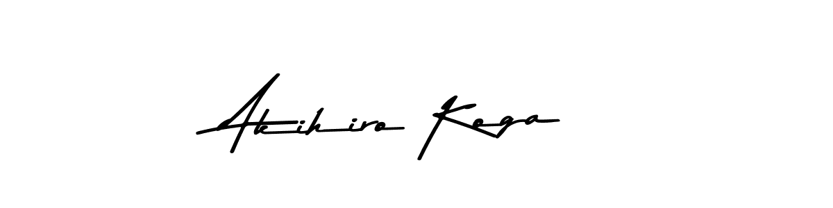 Make a beautiful signature design for name Akihiro Koga. With this signature (Asem Kandis PERSONAL USE) style, you can create a handwritten signature for free. Akihiro Koga signature style 9 images and pictures png