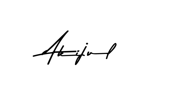 The best way (Asem Kandis PERSONAL USE) to make a short signature is to pick only two or three words in your name. The name Akijul include a total of six letters. For converting this name. Akijul signature style 9 images and pictures png