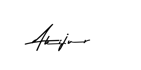 Design your own signature with our free online signature maker. With this signature software, you can create a handwritten (Asem Kandis PERSONAL USE) signature for name Akijur. Akijur signature style 9 images and pictures png