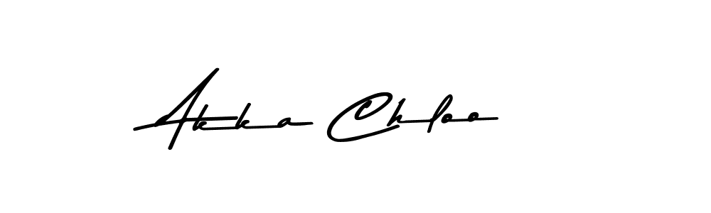 Design your own signature with our free online signature maker. With this signature software, you can create a handwritten (Asem Kandis PERSONAL USE) signature for name Akka Chloo. Akka Chloo signature style 9 images and pictures png