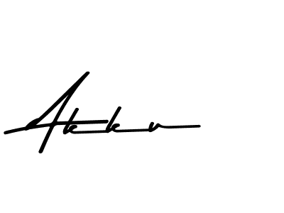 You should practise on your own different ways (Asem Kandis PERSONAL USE) to write your name (Akku) in signature. don't let someone else do it for you. Akku signature style 9 images and pictures png