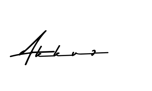 Akkuz stylish signature style. Best Handwritten Sign (Asem Kandis PERSONAL USE) for my name. Handwritten Signature Collection Ideas for my name Akkuz. Akkuz signature style 9 images and pictures png