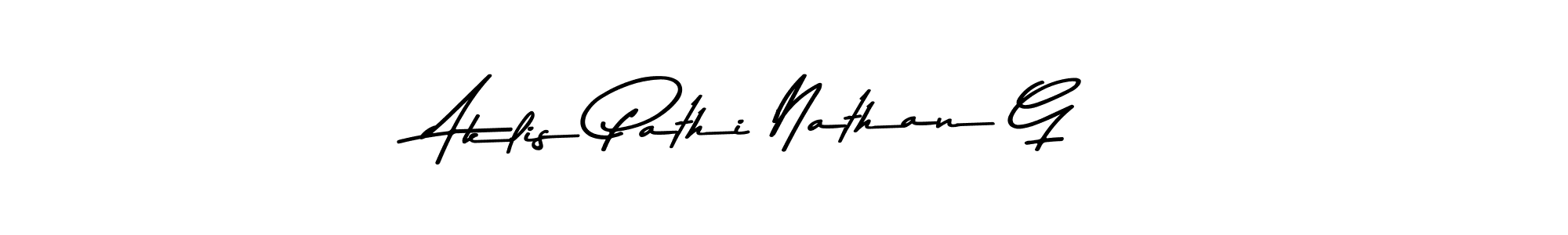 See photos of Aklis Pathi Nathan G official signature by Spectra . Check more albums & portfolios. Read reviews & check more about Asem Kandis PERSONAL USE font. Aklis Pathi Nathan G signature style 9 images and pictures png