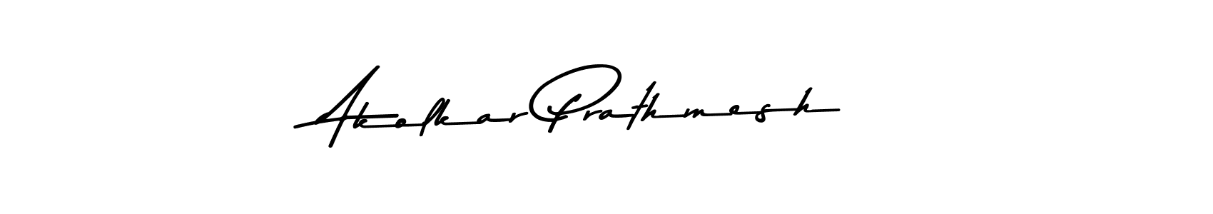 Make a beautiful signature design for name Akolkar Prathmesh. With this signature (Asem Kandis PERSONAL USE) style, you can create a handwritten signature for free. Akolkar Prathmesh signature style 9 images and pictures png