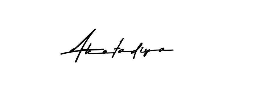Similarly Asem Kandis PERSONAL USE is the best handwritten signature design. Signature creator online .You can use it as an online autograph creator for name Akotadiya. Akotadiya signature style 9 images and pictures png