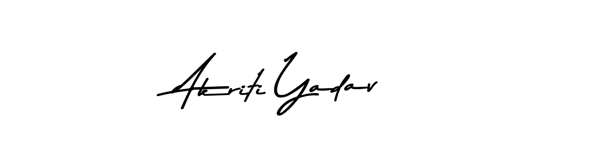 Also we have Akriti Yadav name is the best signature style. Create professional handwritten signature collection using Asem Kandis PERSONAL USE autograph style. Akriti Yadav signature style 9 images and pictures png
