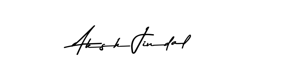 Aksh Jindal stylish signature style. Best Handwritten Sign (Asem Kandis PERSONAL USE) for my name. Handwritten Signature Collection Ideas for my name Aksh Jindal. Aksh Jindal signature style 9 images and pictures png