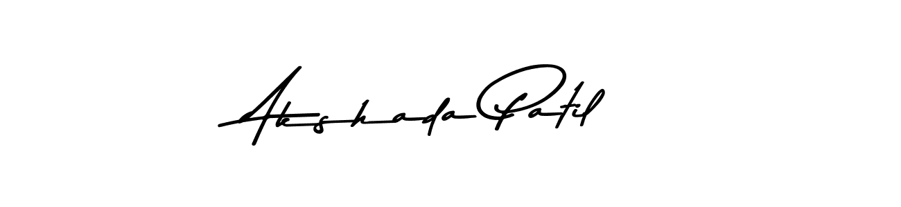 You can use this online signature creator to create a handwritten signature for the name Akshada Patil. This is the best online autograph maker. Akshada Patil signature style 9 images and pictures png