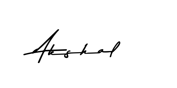 Make a beautiful signature design for name Akshal. With this signature (Asem Kandis PERSONAL USE) style, you can create a handwritten signature for free. Akshal signature style 9 images and pictures png