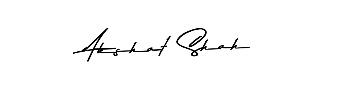 Make a beautiful signature design for name Akshat  Shah. Use this online signature maker to create a handwritten signature for free. Akshat  Shah signature style 9 images and pictures png