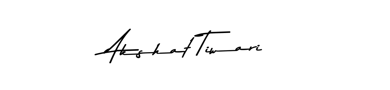 Use a signature maker to create a handwritten signature online. With this signature software, you can design (Asem Kandis PERSONAL USE) your own signature for name Akshat Tiwari. Akshat Tiwari signature style 9 images and pictures png