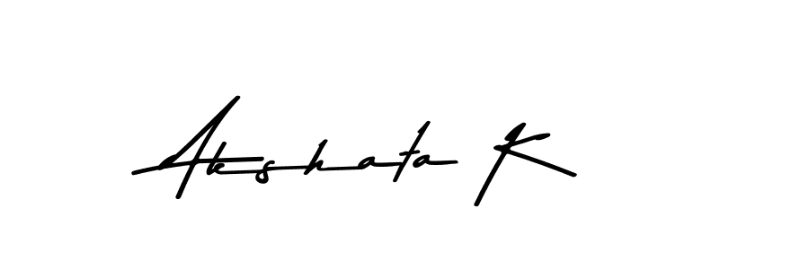 Akshata K stylish signature style. Best Handwritten Sign (Asem Kandis PERSONAL USE) for my name. Handwritten Signature Collection Ideas for my name Akshata K. Akshata K signature style 9 images and pictures png