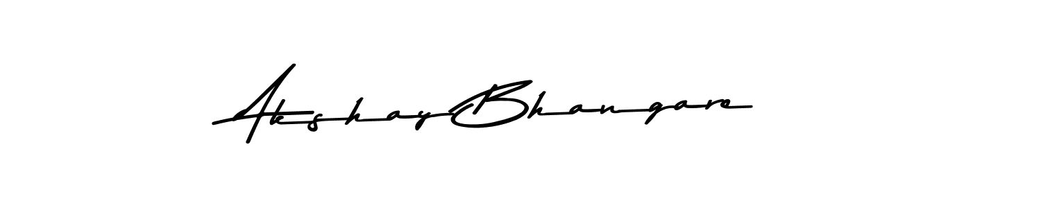 Akshay Bhangare stylish signature style. Best Handwritten Sign (Asem Kandis PERSONAL USE) for my name. Handwritten Signature Collection Ideas for my name Akshay Bhangare. Akshay Bhangare signature style 9 images and pictures png