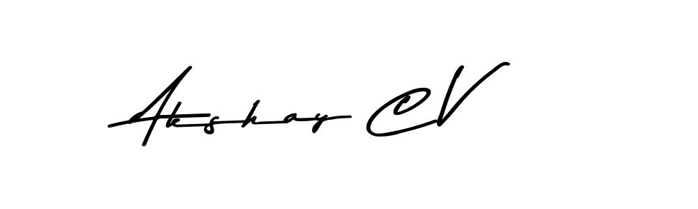 Here are the top 10 professional signature styles for the name Akshay C V. These are the best autograph styles you can use for your name. Akshay C V signature style 9 images and pictures png