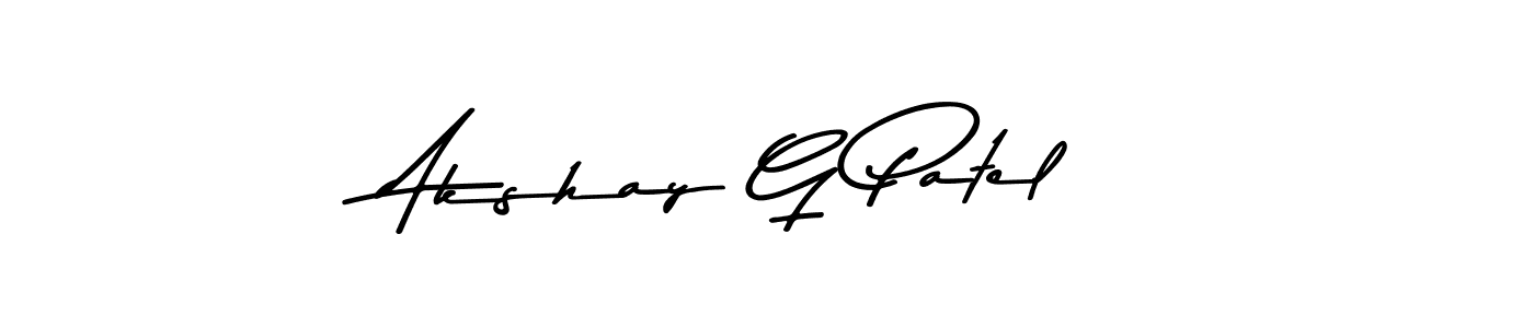 You can use this online signature creator to create a handwritten signature for the name Akshay G Patel. This is the best online autograph maker. Akshay G Patel signature style 9 images and pictures png