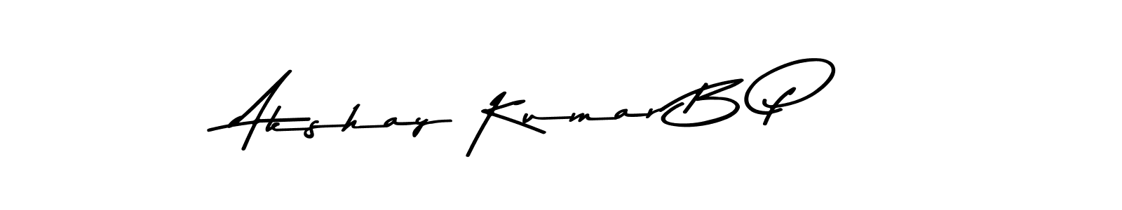 How to make Akshay Kumar B P signature? Asem Kandis PERSONAL USE is a professional autograph style. Create handwritten signature for Akshay Kumar B P name. Akshay Kumar B P signature style 9 images and pictures png