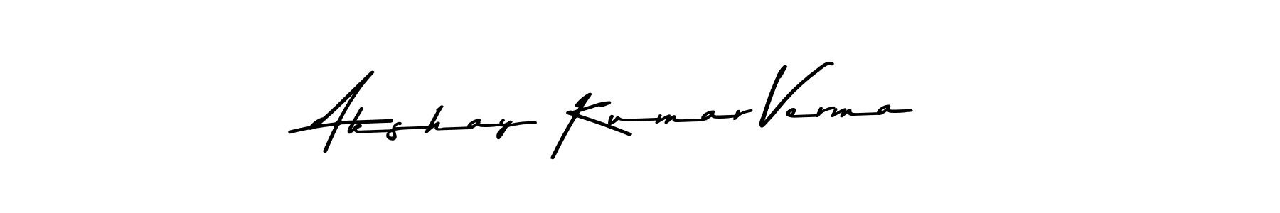 if you are searching for the best signature style for your name Akshay Kumar Verma. so please give up your signature search. here we have designed multiple signature styles  using Asem Kandis PERSONAL USE. Akshay Kumar Verma signature style 9 images and pictures png