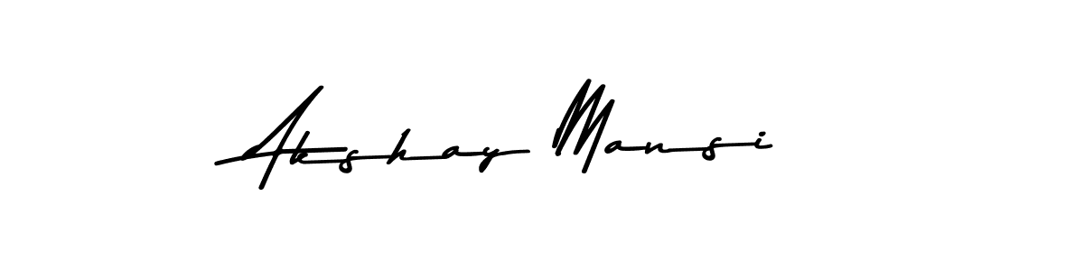 You can use this online signature creator to create a handwritten signature for the name Akshay Mansi. This is the best online autograph maker. Akshay Mansi signature style 9 images and pictures png