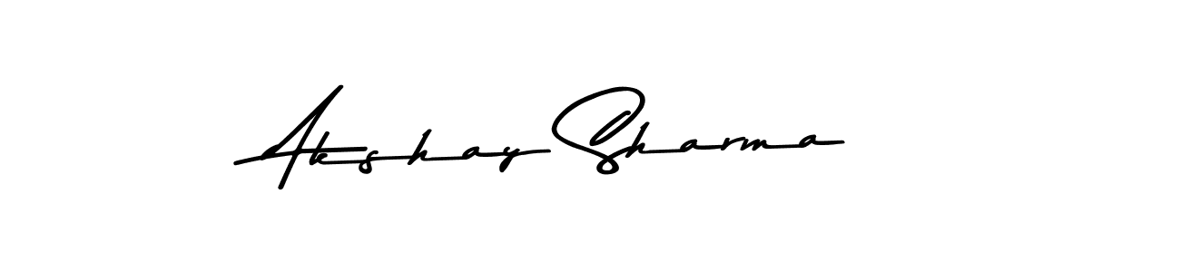 Here are the top 10 professional signature styles for the name Akshay Sharma. These are the best autograph styles you can use for your name. Akshay Sharma signature style 9 images and pictures png