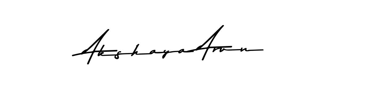 Also You can easily find your signature by using the search form. We will create Akshaya Arun name handwritten signature images for you free of cost using Asem Kandis PERSONAL USE sign style. Akshaya Arun signature style 9 images and pictures png