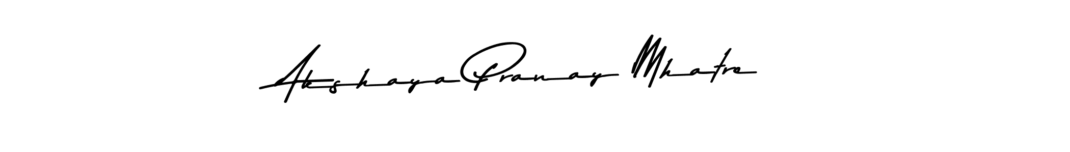 How to make Akshaya Pranay Mhatre signature? Asem Kandis PERSONAL USE is a professional autograph style. Create handwritten signature for Akshaya Pranay Mhatre name. Akshaya Pranay Mhatre signature style 9 images and pictures png